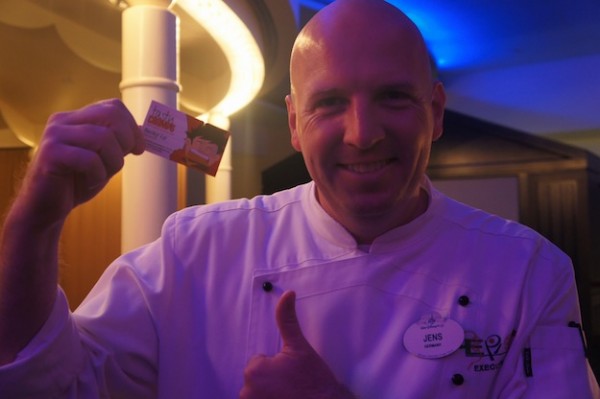 Epcot's Chef Jens is TastyChomps approved!