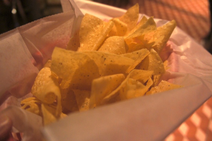 Nachos, freshly made, light, thin and crispy - some of the best nachos in Orlando 