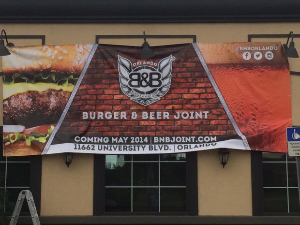 Burger and Beer Joint set to open May 2014