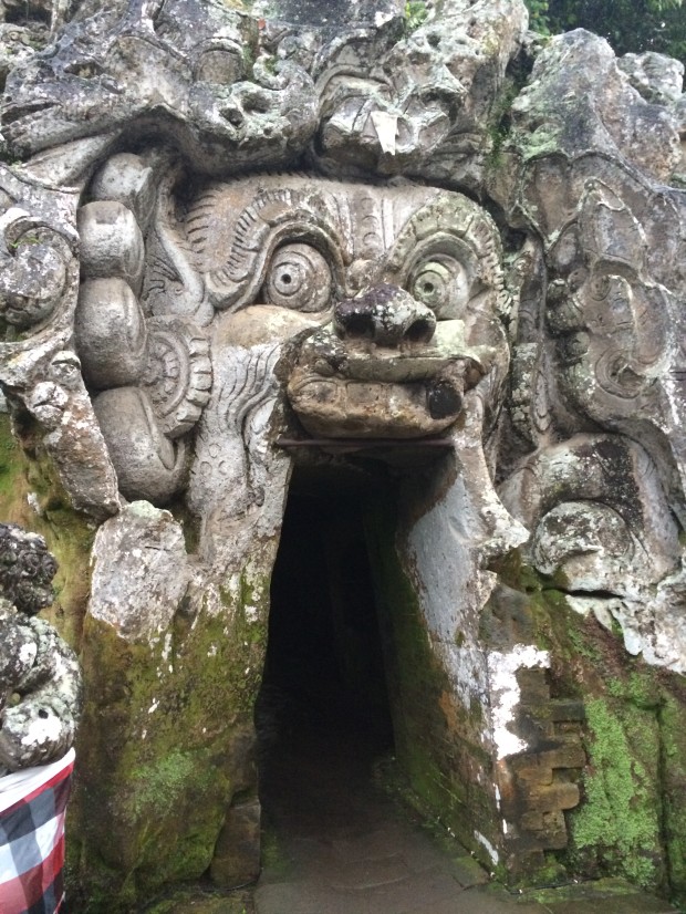 Entrance to Temple Goa Gajah