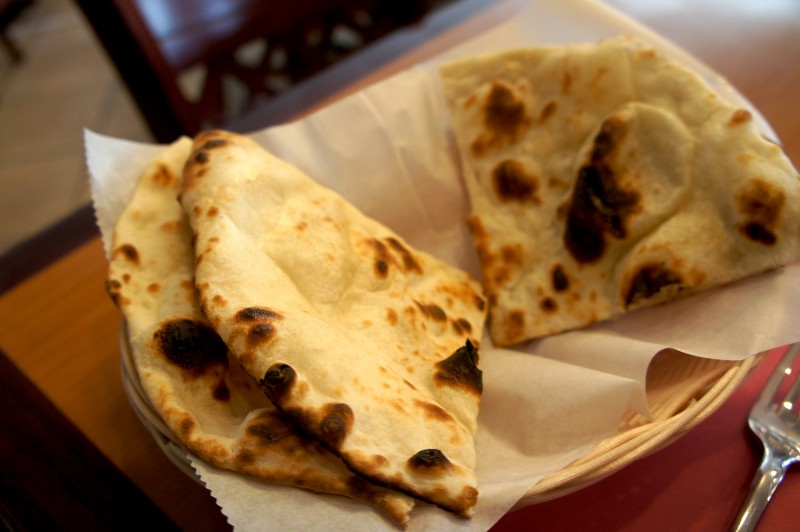 Lovely fluffy naan