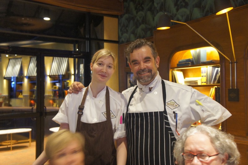 Pastry Chef Amanda McFall and Executive Chef Jean-Stephane Picard of Urbane 40