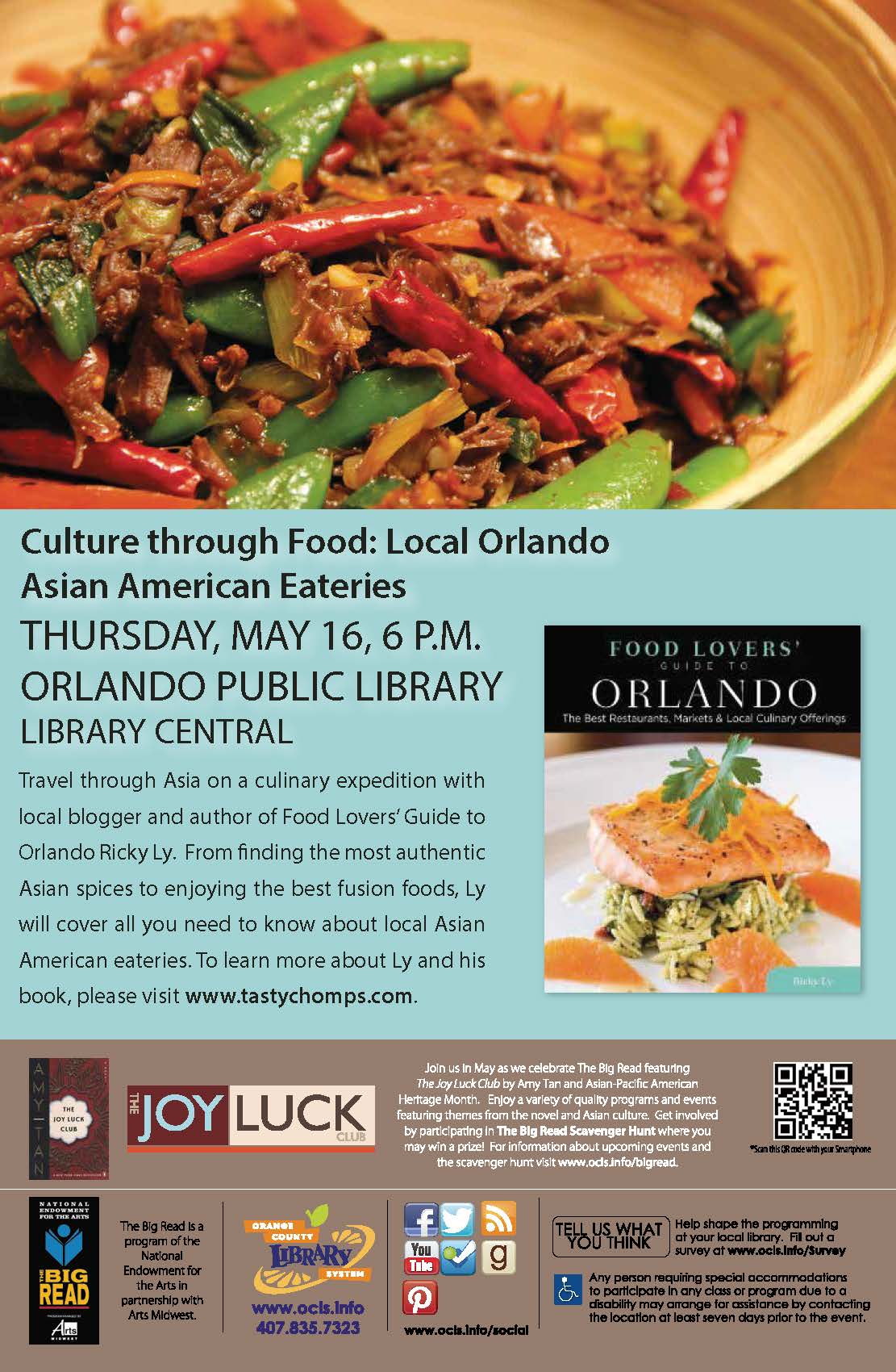 Culture Through Food: Local Orlando Asian American Eateries at the Downtown Orlando Library