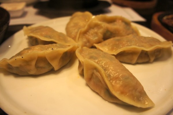 Wang Mandoo - Steamed King Dumplings – Extra large size dumplings steamed stuffed with beef, pork, and veggies. Ridiculously huge, a little bit too huge and kind of disturbing to eat. 