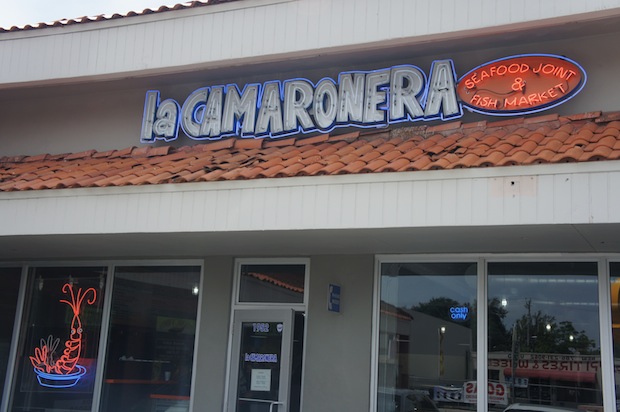 La Camaronera - ridiculously popular fried shrimp and seafood place - highlighted by Andrew Zimmern of the Travel Channel's Bizarre Foods America who recently visited during his Miami episode. They also have like 1000 positive reviews on Yelp. Recently expanded too. Cash only please. There is an atm at the corner store near by.