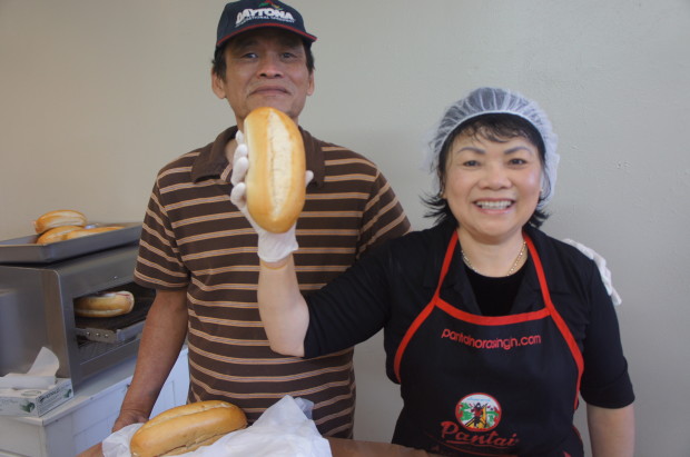 Banh mi at banh Mi Nha Trang