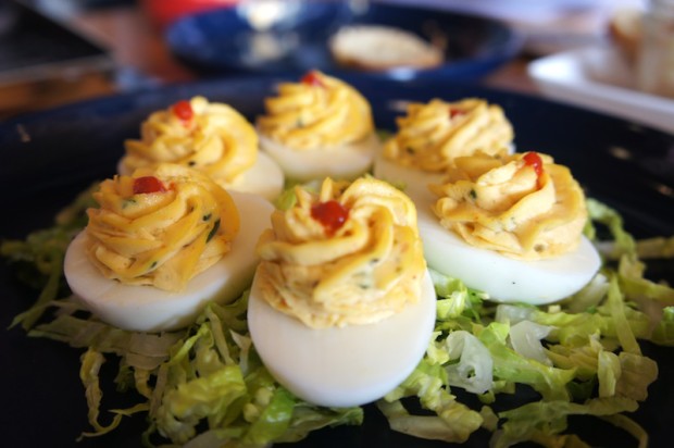 The Coop's Deviled Eggs