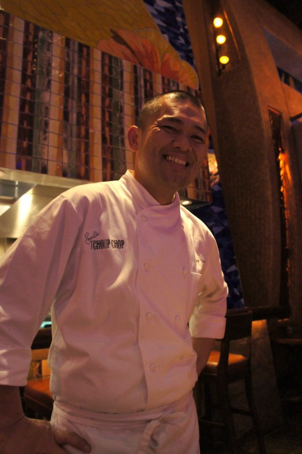 Emeril's Tchoup-chop Chef de cuisine Ryan Vargas