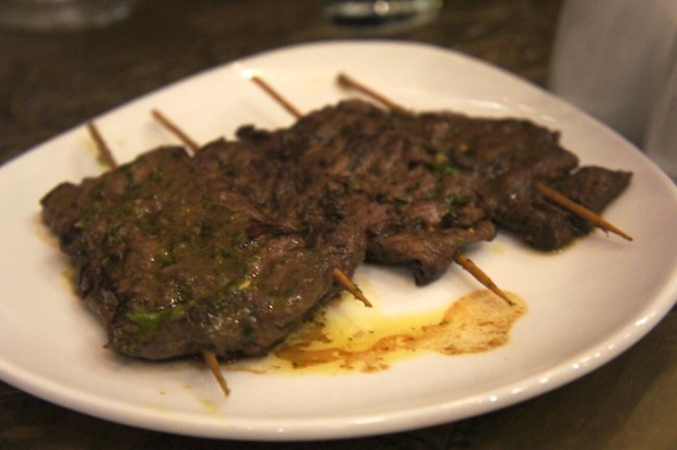 Beef skewers