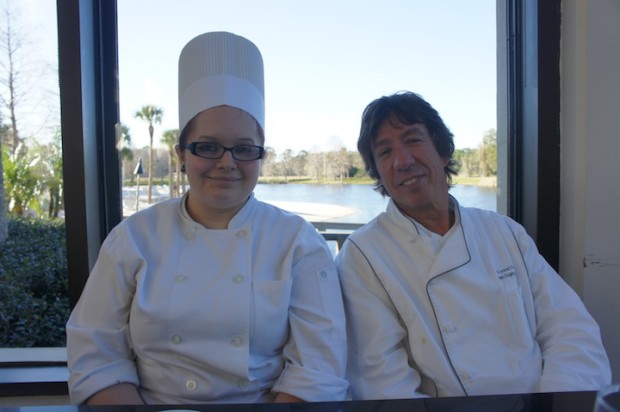 Sous Chef Shelby and Executive Chef Kenneth at Cascade American Bistro