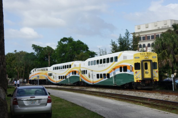 Sunrail - still on practice run - officially open May 1st - first two weeks in May is free to ride! 