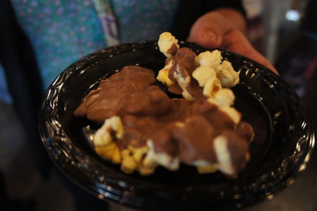 Peterbrooke Chocolatier's chocolate covered popcorn