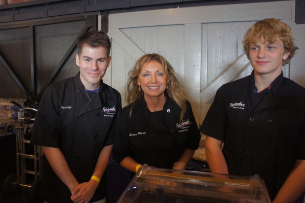 Peterbrooke Chocolatier's Jami Wray and staff