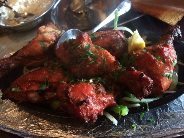 Chicken Tandoori - cooked in a clay oven called the tandoor