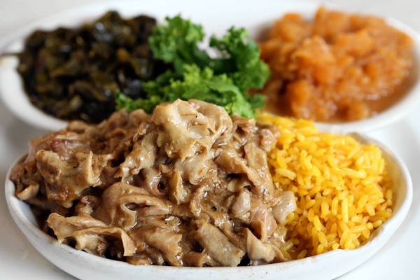 Chitterlings with Rice at Nikki's Place - Image Courtesy of OrlandoSentinel.com