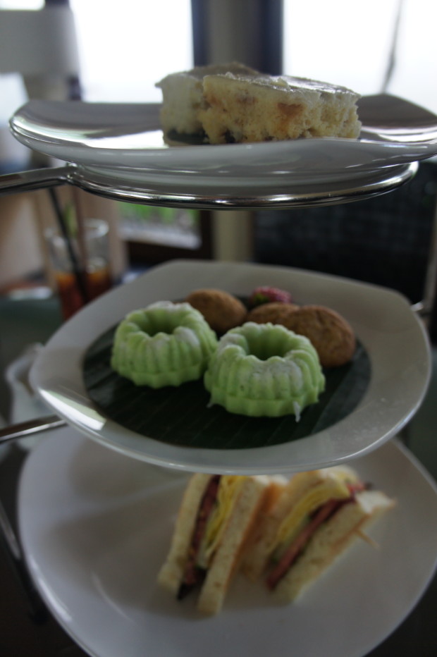 Afternoon tea at Kayumanis Villa in Nusa Dua, Bali