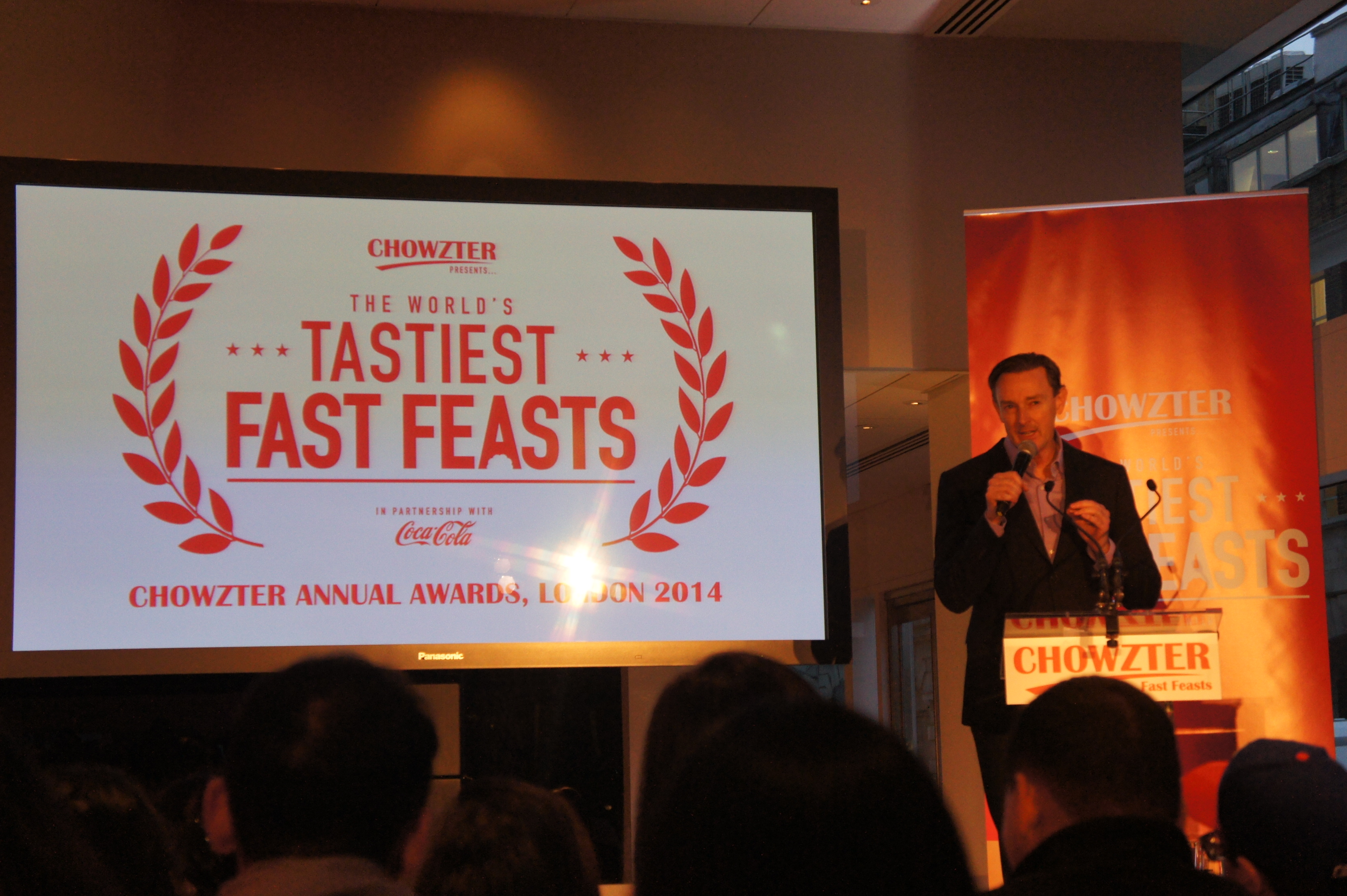 Chowzter’s Global Fast Feast Awards 2014 in London, England