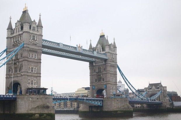 Tower Bridge (not London Bridge, which is much plainer)