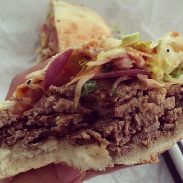 Gyro Lamb doner sandwich