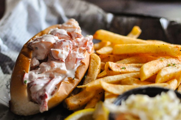 Maine Lobster Roll - Lightly Dressed with Herb Mayo, Buttered Roll - $22 - Photo by Krystle Nguyen