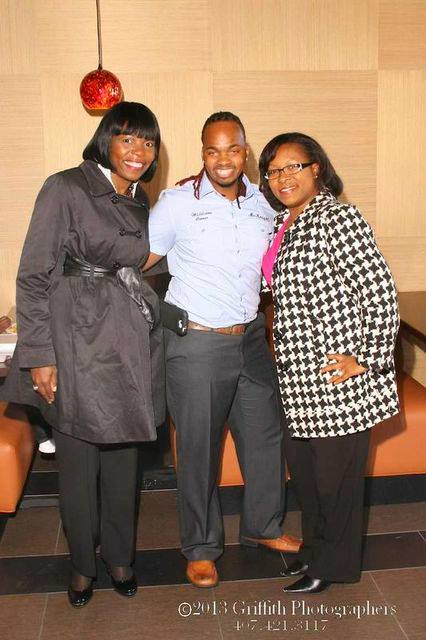 Mr. McKnight and Commissioner Tiffany Moore Russell and Roberta Walton - Courtesy of their Facebook page