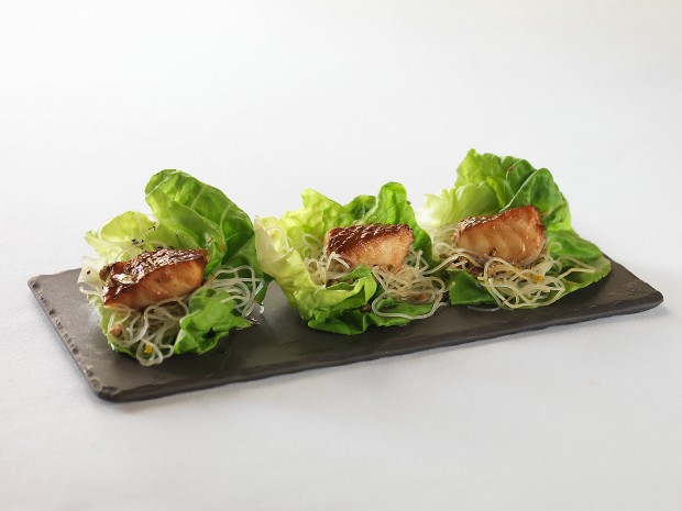 Misoyaki Butterfish Lettuce Wraps