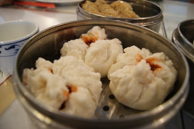 Steamed Chinese BBQ Pork Buns at Lam's Garden