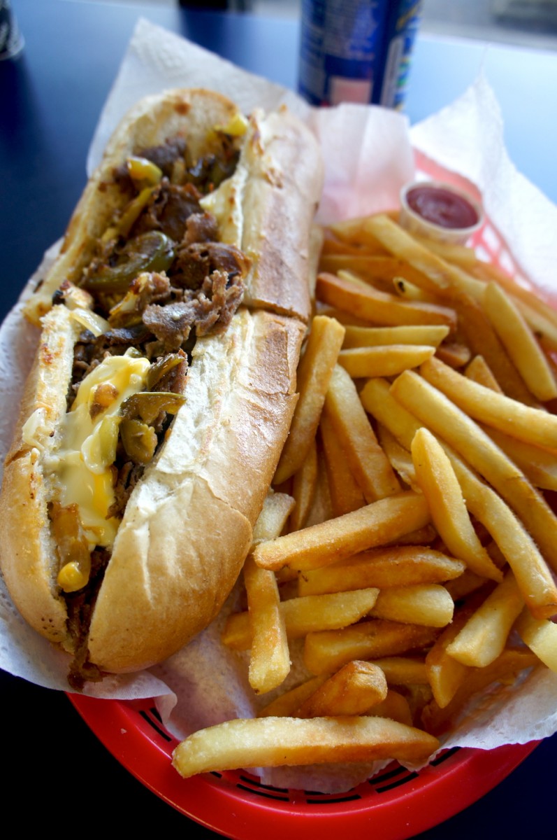 Philly Cheesesteak - big and fresh