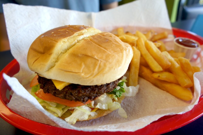 Burger, a favorite of Mr. Ali Kurnaz, son of Mr. Kurnaz