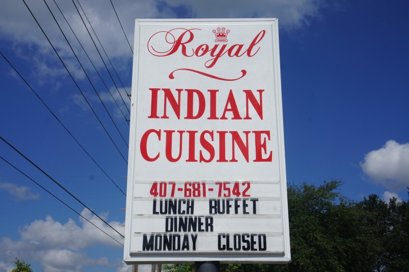 Royal Indian Cuisine - Closed Mondays