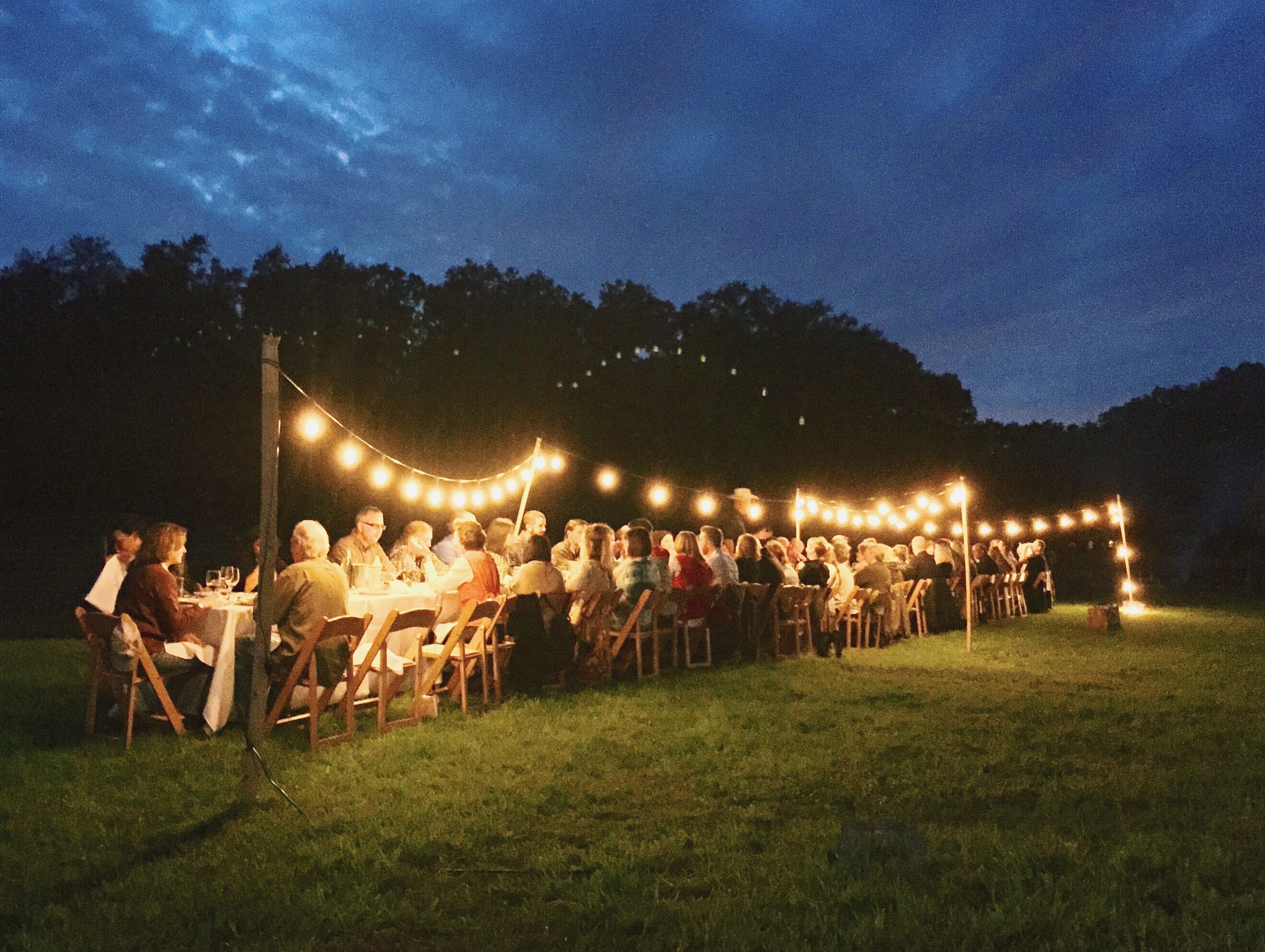 Outstanding in the Field – Farm Dinner at Lake Meadow Naturals