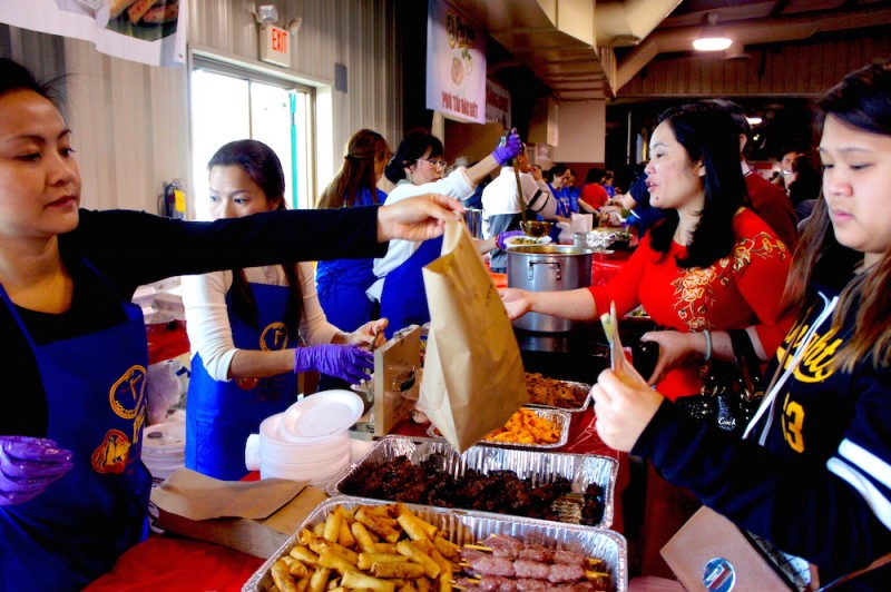 Scenes from the street food