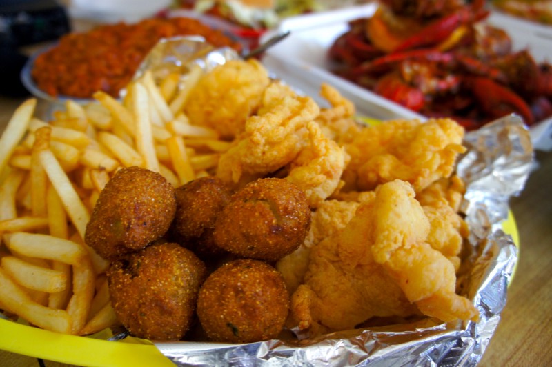 Fried Shrimp plate