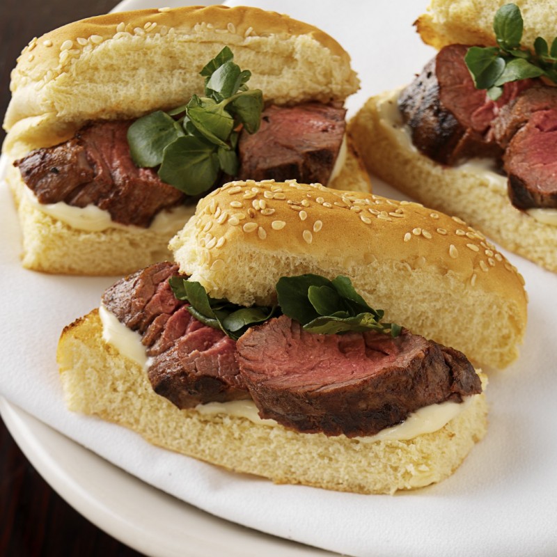 Petite Filet Mignon Sandwiches