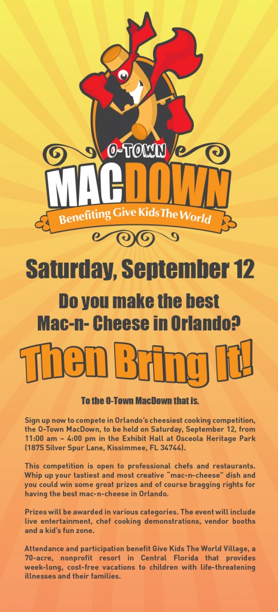 O-Town Competitor Flier