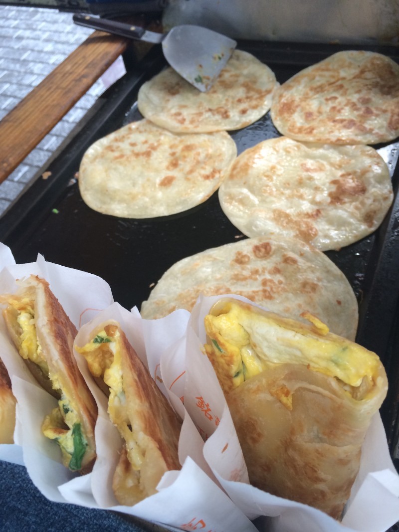 Beef Scallion Breakfast Crepes - Niu Rou Jian Bing2