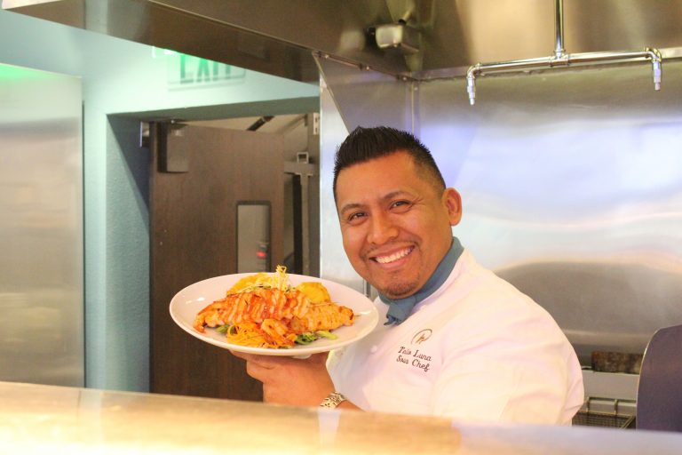 Chef Tello Luna and Harry’s Poolside Bar and Grill at Rosen Centre