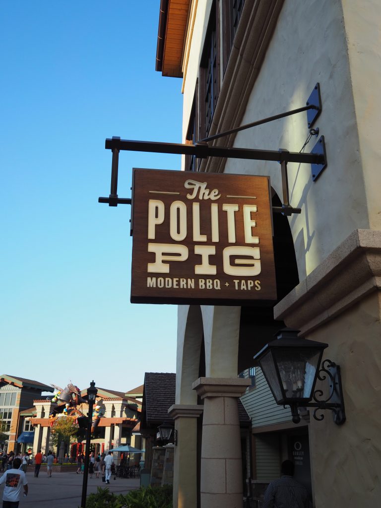 Bourbon & BBQ at The Polite Pig – Disney Springs