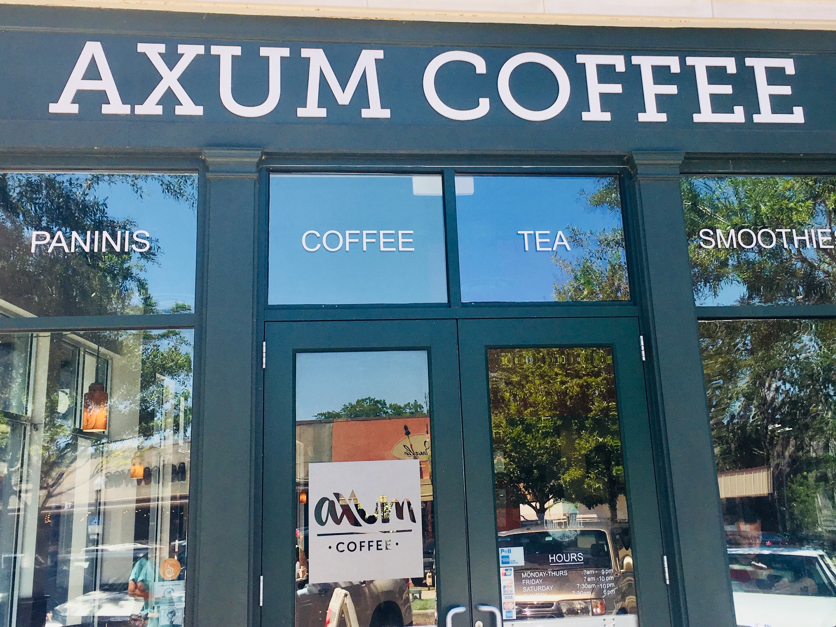 Google SERP Results "Axum Coffee"