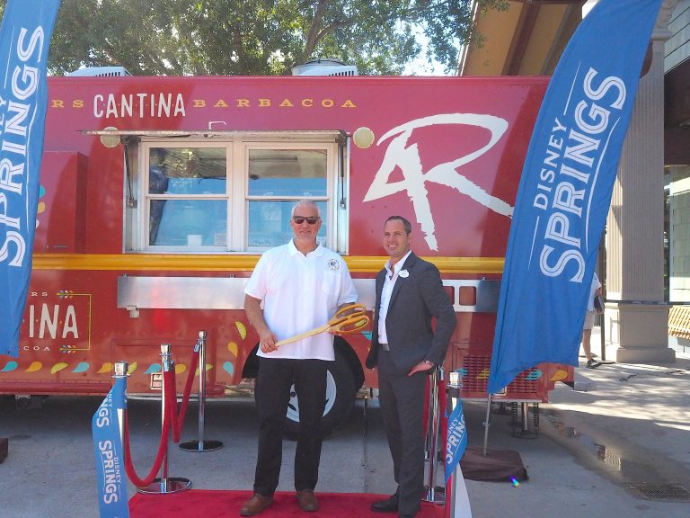 4R Cantina Barbacoa Food Truck Ribbon Cutting at Disney Springs