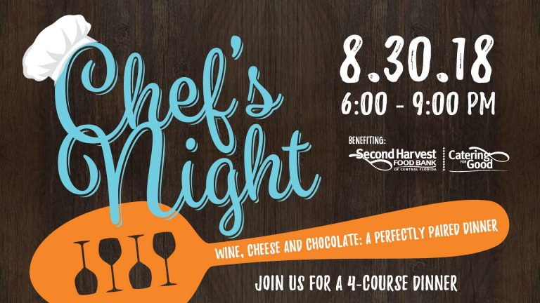 Second Harvest’s Chef’s Night- Wine, Cheese, and Chocolate Pairing Aug 30