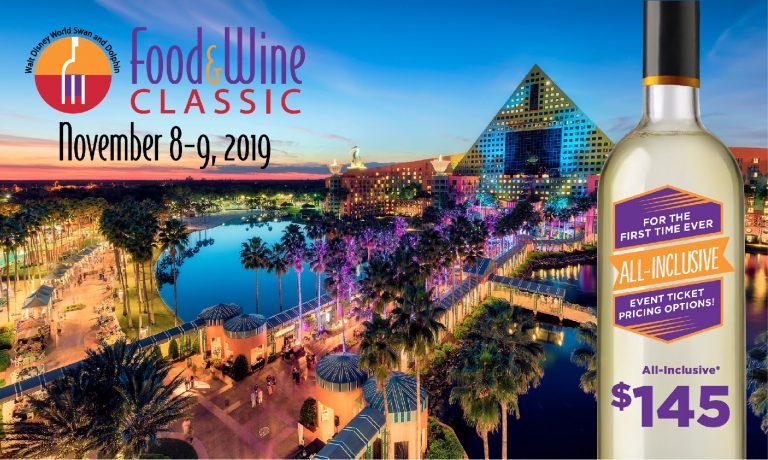 10th Annual Walt Disney World Swan and Dolphin Food and Wine Classic  Returns November 8-9 2019