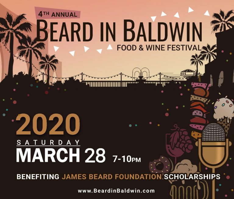 4th Annual Beard in Baldwin Food and Wine Festival Returns March 28th