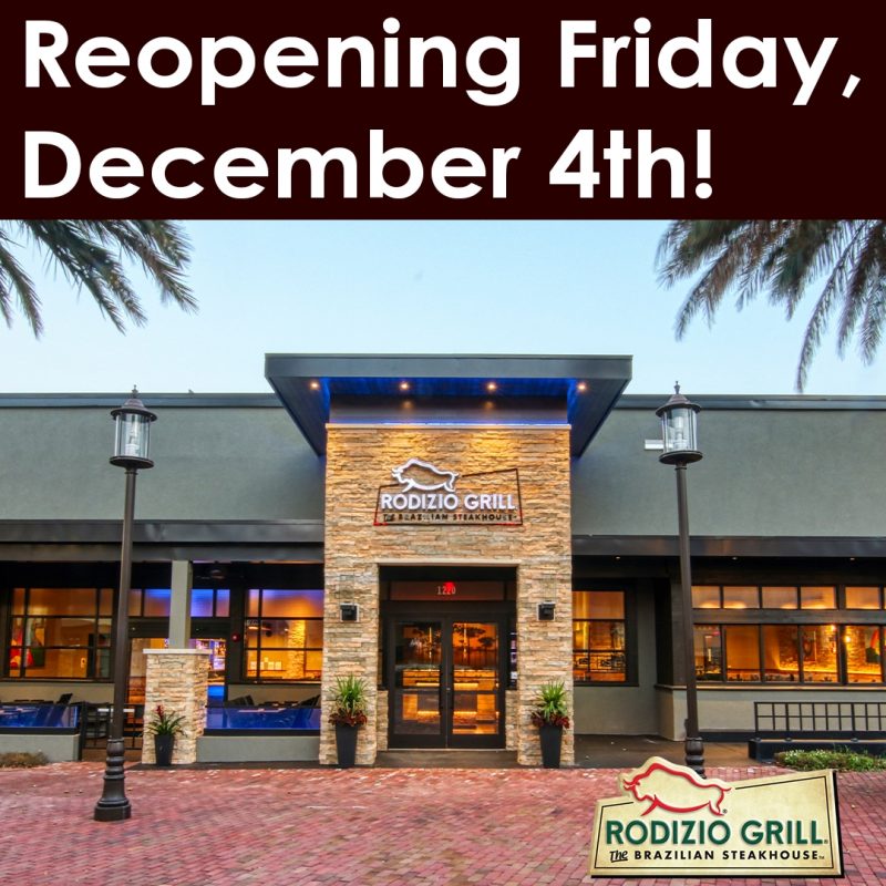 Rodizio Grill at Pointe Orlando Re-Opens this Friday December 4th - Tasty  Chomps: A Local's Culinary Guide