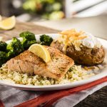 Cheddar’s Scratch Kitchen Grilled Salmon