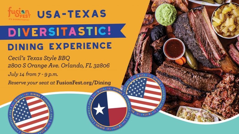 FusionFest Celebrates American Regional Food in July at Cecil’s Texas Style BBQ on July 14