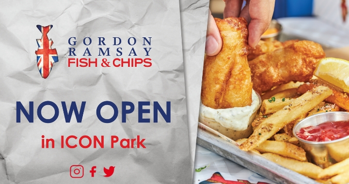 First Look: Gordon Ramsay Fish & Chips Opens at ICON Park