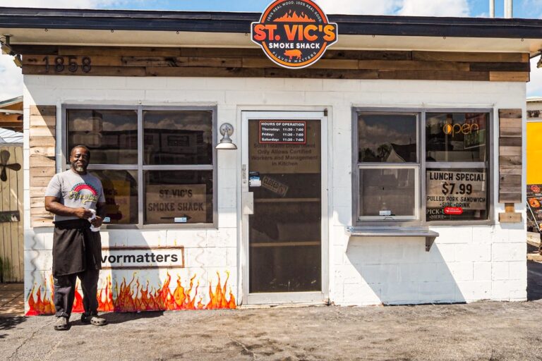 Inside Look: New Hole in the Wall BBQ Spot in Orlando: St Vic’s Smoke Shack on N OBT near College Park