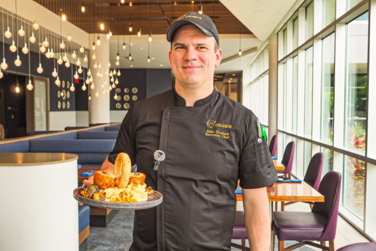 New Menu Plus Return of Chef Mike Trudnak at Aurora at The Celeste Hotel in East Orlando – Spring 2024